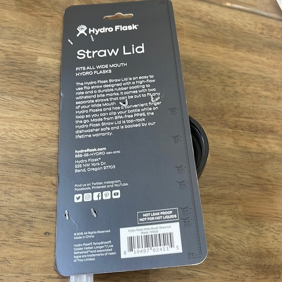Pack of 2- Hydro flask straw lid - Picture 6 of 6